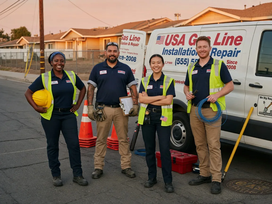 Gas Line Installation company in Vandalia, MI